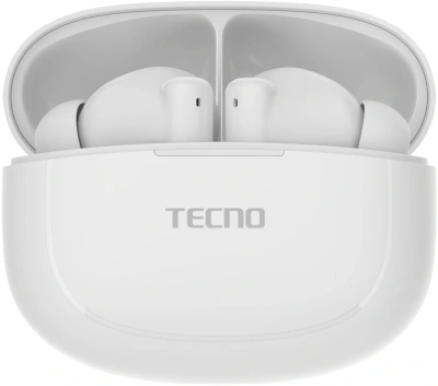 Гарнитура внутриканальные Tecno Buds 4 Air BD04 белый беспроводные bluetooth в ушной раковине (BD04 AIR WHITE)