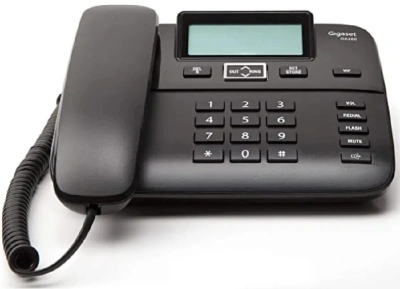 Телефон проводной Gigaset DA260 черный