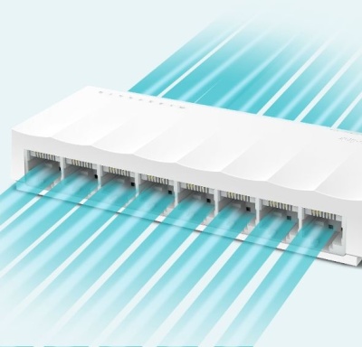 Коммутатор TP-Link LS1008 (L2) 8x100Мбит/с неуправляемый