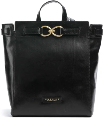Рюкзак женский The Bridge Isotta 04644501/30 черный кожа