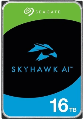 Жесткий диск Seagate SATA-III 16TB ST16000VE005 SkyHawkAI 512E (7200rpm) 512Mb 3.5"