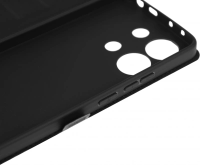 Чехол (флип-кейс) BoraSCO для Xiaomi Redmi Note 13 4G Book Case черный (72993)