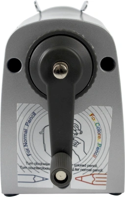 Точилка для карандашей механическая Kw-Trio 30FA Мельница 30FA 1 отверстие металл серебристый