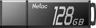 Флеш Диск Netac 128Gb U351 NT03U351N-128G-20BK USB2.0 серый