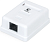 Розетка Cabeus WS-8P8C-CAT.6-1 комп. RJ45 кат.6 бронз.