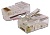 Коннектор Lanmaster (TWT-PL45-8P8C-6) UTP кат.6 RJ45 прозрачный (упак.:100шт)