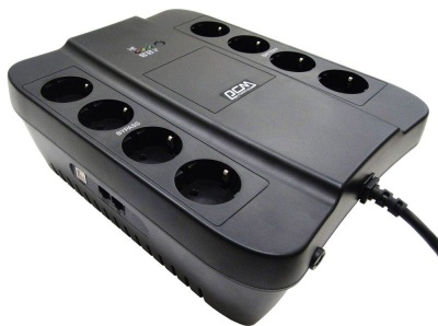 Источник бесперебойного питания Powercom Spider SPD-650U 390Вт 650ВА черный