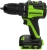 Дрель-шуруповерт Greenworks DD345 аккум. патрон:быстрозажимной (3708307CUA)