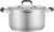 Кастрюля Rondell Stolz RDS-1752 2.3л. d=18см (с крышкой) стальной