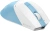 Мышь A4Tech Fstyler FG45CS Air2 голубой/белый оптическая 2000dpi silent беспров. USB для ноутбука 7but (FG45CS AIR2 USB (ICY BLUE))
