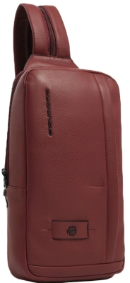 Рюкзак слинг Piquadro Russel CA6764W137/CU красное дерево натур.кожа