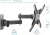 Кронштейн для телевизора Kromax CORBEL-5 черный 15"-42" макс.25кг настенный поворот и наклон
