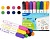 Набор маркеров для досок Deli EU021 H!Color круглый пиш. наконечник 2мм 8цв. ПВХ-пенал