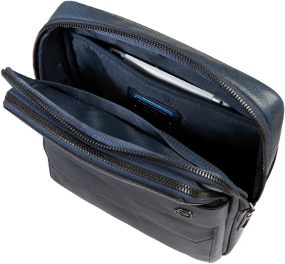 Сумка мужская Piquadro Solm CA7031S141/AV синяя натур.кожа