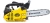 Бензопила Champion 125T-10 700Вт 0.95л.с. дл.шины:10" (25cm)