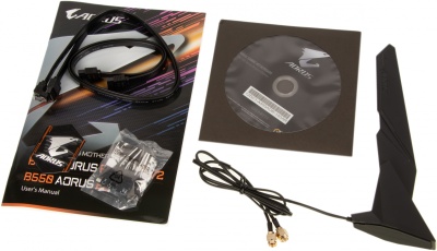Материнская плата Gigabyte B550 AORUS ELITE AX V2 Soc-AM4 AMD B550 4xDDR4 ATX AC`97 8ch(7.1) 2.5Gg RAID+HDMI+DP