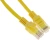 Патч-корд Premier PP12-0.25M/Y 1000Гбит/с UTP 4 пары cat.5E CCA molded 0.25м желтый RJ-45 (m)-RJ-45 (m)