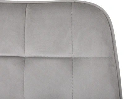 Стул для дома Бюрократ CH-K2 св.серый Holland 09 металл черный на ножках (CH-K2_1/HL09)