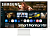Монитор Samsung 32" S32FM803UIXCI белый VA LED 16:9 HDMI M/M Cam матовая HAS 3000:1 400cd 178гр/178гр 3840x2160 60Hz 4K USB 7кг