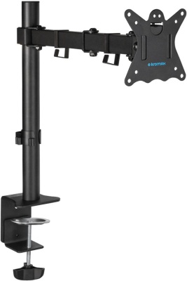 Кронштейн для мониторов Kromax CASPER-507 черный 10"-34" макс.10кг настольный поворот и наклон