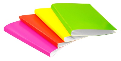 Папка с 20 прозр.вклад. Бюрократ Неон DNE07V20PINK A4 пластик 0.7мм розовый