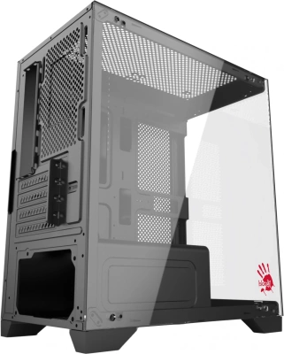 Корпус Bloody BD-CC103 черный без БП mATX 7x120mm 1xUSB2.0 1xUSB3.0 audio bott PSU