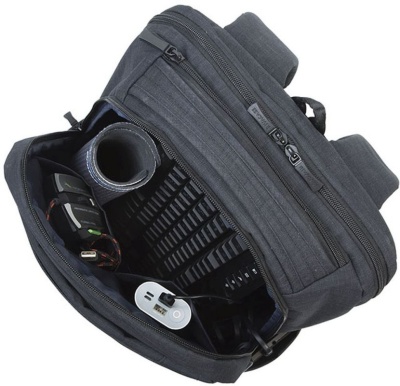 Рюкзак для ноутбука 17.3" Riva 8365 черный полиэстер (8365 BLACK)