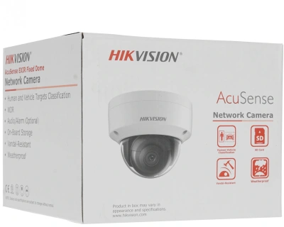 Камера видеонаблюдения IP Hikvision DS-2CD2123G2-IS(2.8MM)(D) 2.8-2.8мм цв. корп.:белый