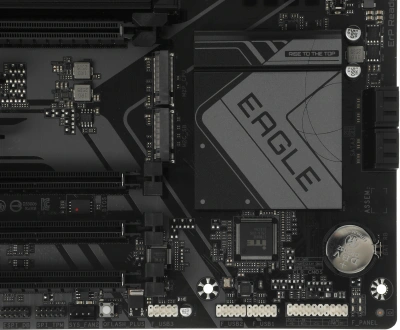 Материнская плата Gigabyte B650 EAGLE Socket AM5 AMD B650 4xDDR5 ATX AC`97 8ch(7.1) GbLAN RAID+HDMI+DP