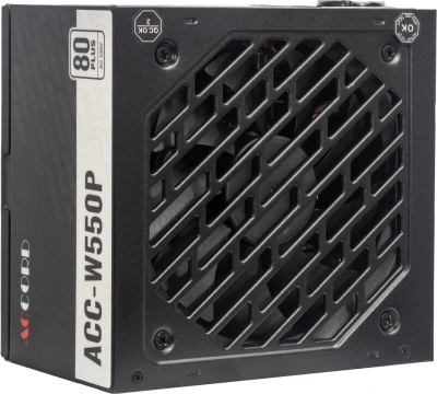 Блок питания Accord ATX 550W ACC-W550P 80+ white (20+4pin) APFC 120mm fan 6xSATA RTL