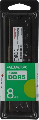 Память DDR5 8GB 4800MHz A-Data AD5U48008G-S RTL PC5-38400 CL40 DIMM UDIMM 288-pin 1.1В single rank Ret