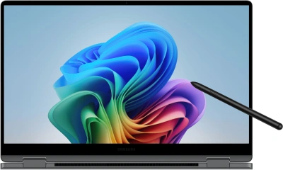 Ноутбук Samsung Galaxy Book 5 360 NP750 Core Ultra 7 258V 32Gb SSD1Tb Intel Arc 140V 15.6" AMOLED Touch FHD (1920x1080) Windows 11 Home English grey WiFi BT Cam (NP750QHA-LG4IN)