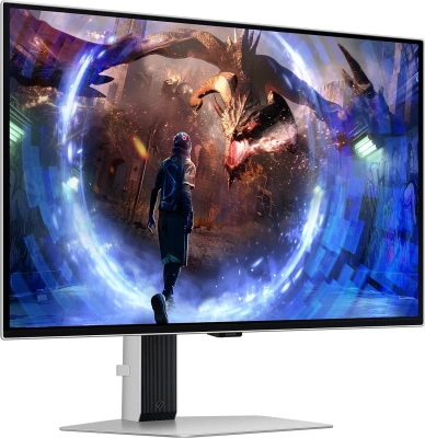 Монитор Samsung 27" Odyssey G6 S27DG600SIXCI черный OLED LED 1ms 16:9 HDMI матовая HAS Piv 250cd 178гр/178гр 2560x1440 360Hz FreeSync Premium Pro DP 2K USB 6.9кг