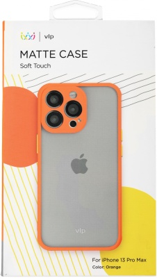 Чехол (клип-кейс) VLP для Apple iPhone 13 Pro Max VLP-PC21-67OR оранжевый