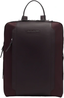 Рюкзак женский Piquadro Lyra CA7042W92T/BO2 бордовый нейлон/натур.кожа