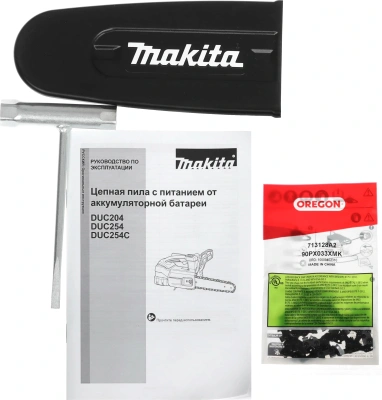 Цепная пила Makita DUC204RF аккум. 570Вт дл.шины:8" (20cm) 1аккум. 3Ач ЗУ