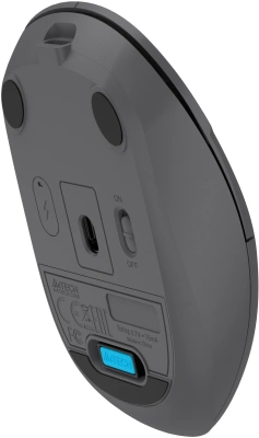 Мышь A4Tech Fstyler FG15C Air2 серый оптическая 1200dpi беспров. USB для ноутбука 3but