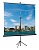 Экран на треноге Lumien 180x180см Eco View LEV-100102 1:1 напольный рулонный