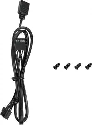 Вентилятор для корпуса Deepcool FL12 ARGB 120х120x25 черный 4-pin 32дБ (R-FL12-BKAPN1-G) Ret