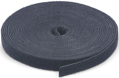 Хомут-липучка Cabeus ROL-5X9-BK 5000x9мм полиамид внутри помещений черный