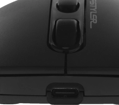 Мышь A4Tech Fstyler FB10CS черный оптическая 2000dpi silent беспров. BT/Radio USB 4but (FB10CS USB STONE BLACK)