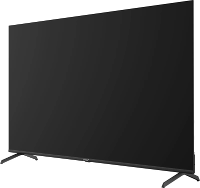 Телевизор LED Vitek 65" VT-65UBS410 Google TV Frameless черный 4K Ultra HD 60Hz MEMC DVB-T DVB-T2 DVB-C DVB-C2 DVB-S DVB-S2 USB WiFi Smart TV