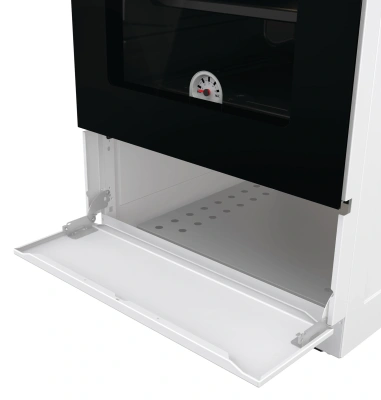 Плита Газовая Gorenje GG5A12WH белый (без крышки) реш.сталь