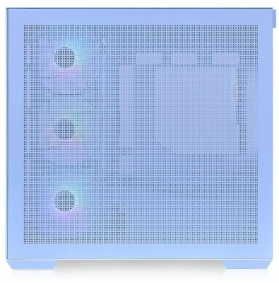 Корпус Thermaltake View 380 TG ARGB Hydrangea синий без БП ATX 6x120mm 2x140mm 1x200mm 2xUSB3.0 audio bott PSU