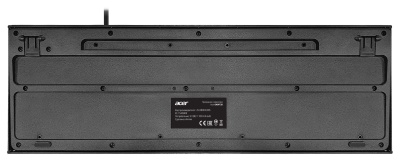 Клавиатура Acer OKW120 черный USB Multimedia (ZL.KBDEE.006) кабель 1.8м