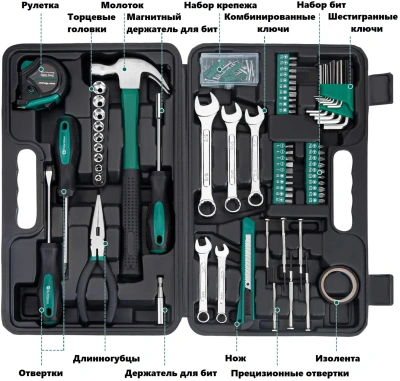 Набор инструментов Cartman 100056152797 148 предметов (жесткий кейс)