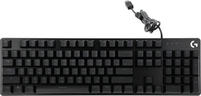 Клавиатура Logitech G412 SE механическая черный USB for gamer LED (920-010440) кабель 1.8м