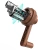 Точилка для карандашей механическая Deli 71160Brown 1 отверстие пластик коричневый Точилка для карандашей механическая Deli 71160Brown 1 отверстие пластик коричневый