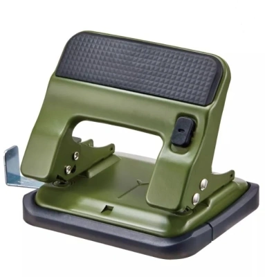 Дырокол Kw-Trio 09616GREEN макс.:30лист. металл зеленый отв.:2