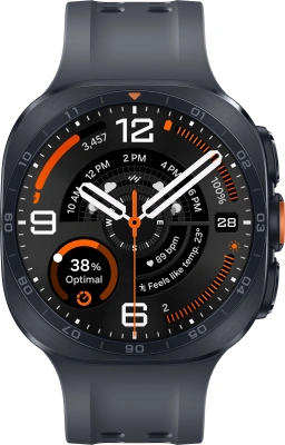 Смарт-часы Samsung Galaxy Watch Ultra2 47мм 1.5" AMOLED корп.черный рем.черный разм.брасл.:145-205мм (SM-L715FZKACAU)